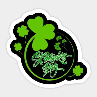 Shamrock St. Patrick's Day Sticker